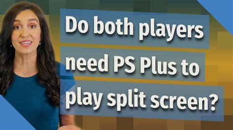 Do both players need PS Plus to play split-screen MW2?